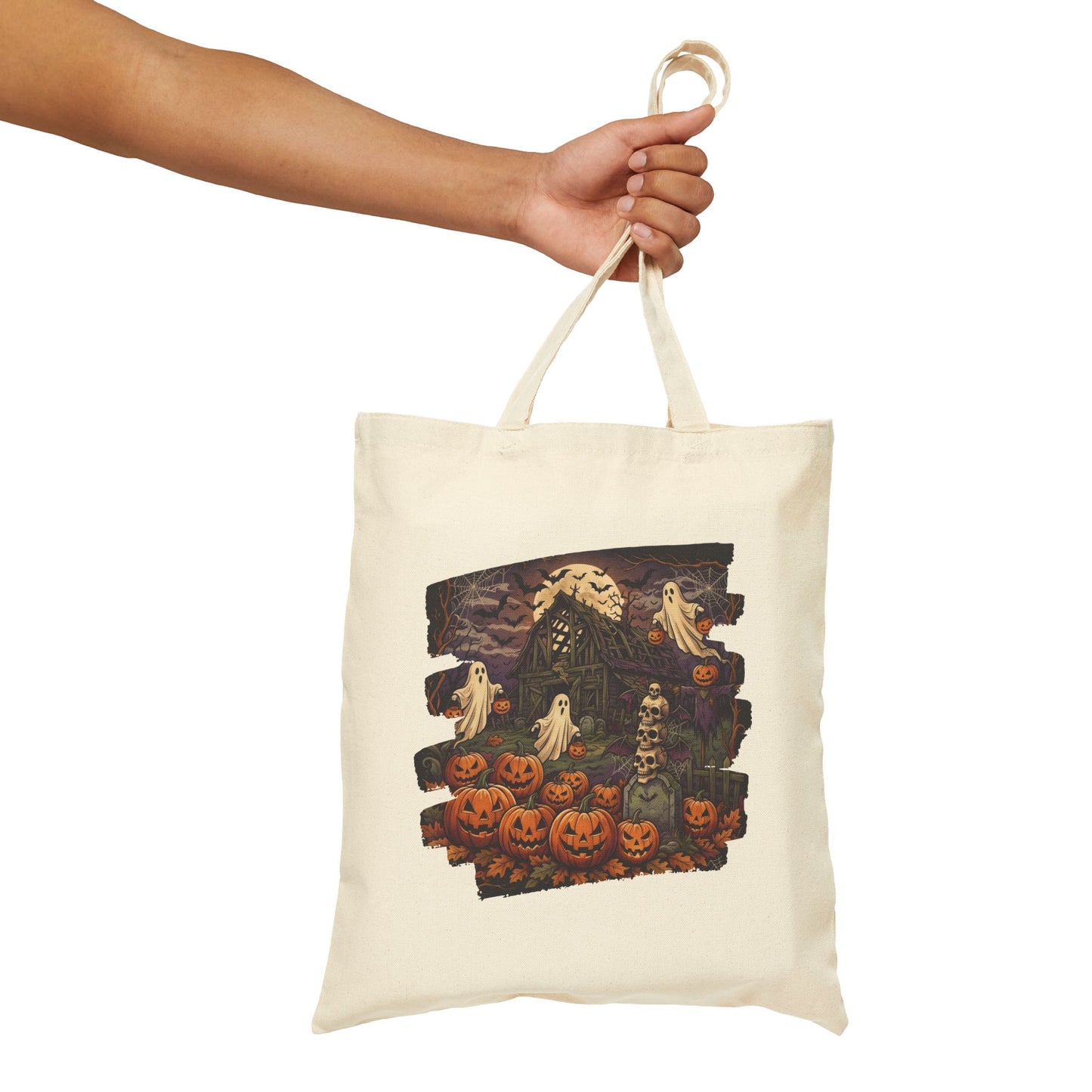 Halloween Art Horror Tote Bag
