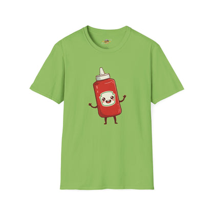 The Crimson Splash – Happy Ketchup Confetti Tee