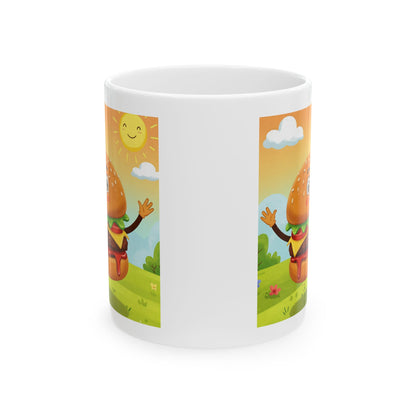 The All-American Dream | Street Foods Hamburger Ceramic Mug