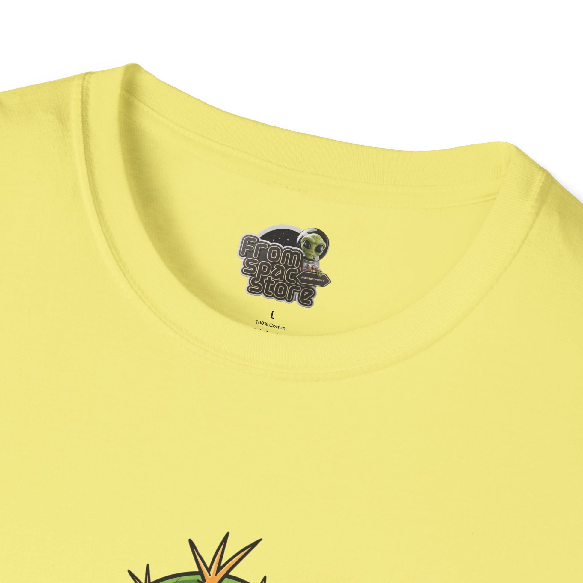 Cactus Mania T-Shirt: Joyful Cactus Tee | Organic Cotton & Stretchy Comfort