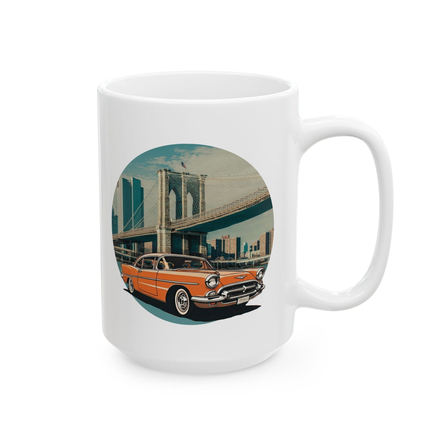 1950s Classic Chevrolet Bel Air Mug - Retro Americana