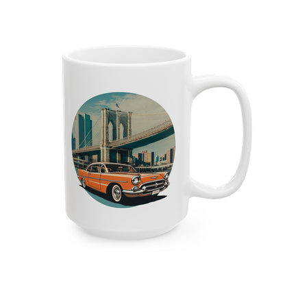 1950s Classic Chevrolet Bel Air Mug - Retro Americana