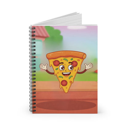 Pizza Spiral Notebook | Delicious Food Themed Journal