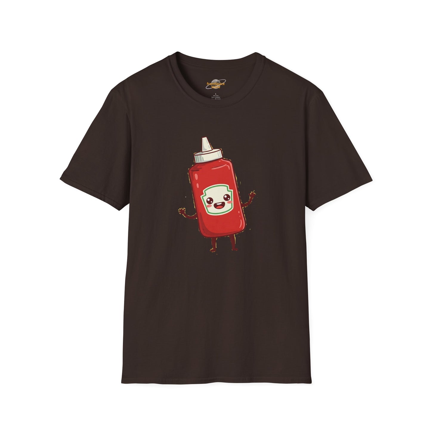 The Crimson Splash – Happy Ketchup Confetti Tee
