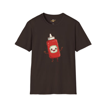 The Crimson Splash – Happy Ketchup Confetti Tee