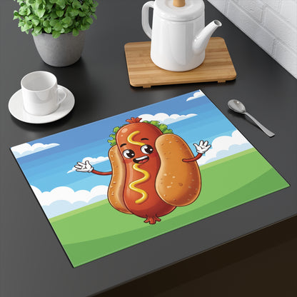 Cloud-Nine Hot Dog, The Flying Frank Placemat