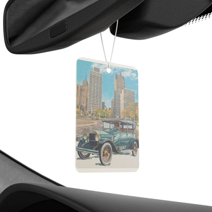 Vintage Detroit Car Air Freshener