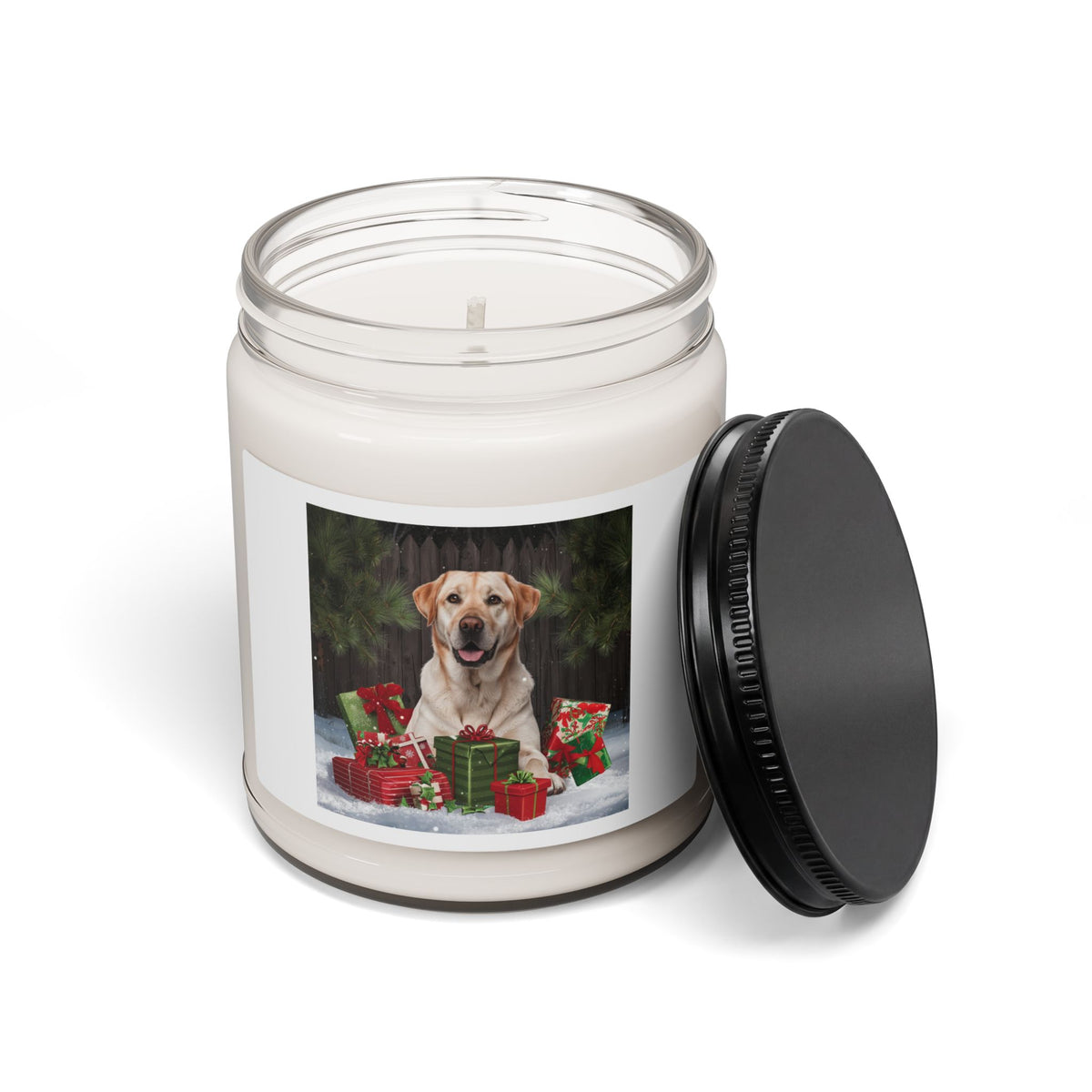 Copy of Custom Cat Christmas Candle | Personalized Pet Gift | Soy Wax, 9oz