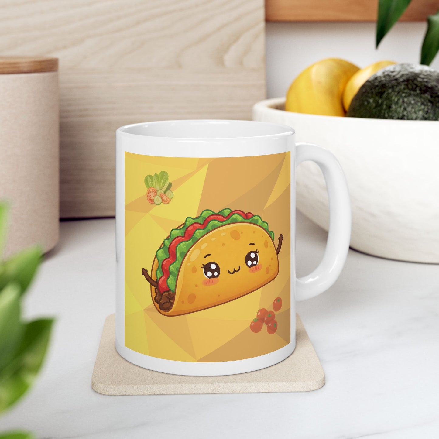 The Sunset Taco | Street Foods Taco Ceramic Mug