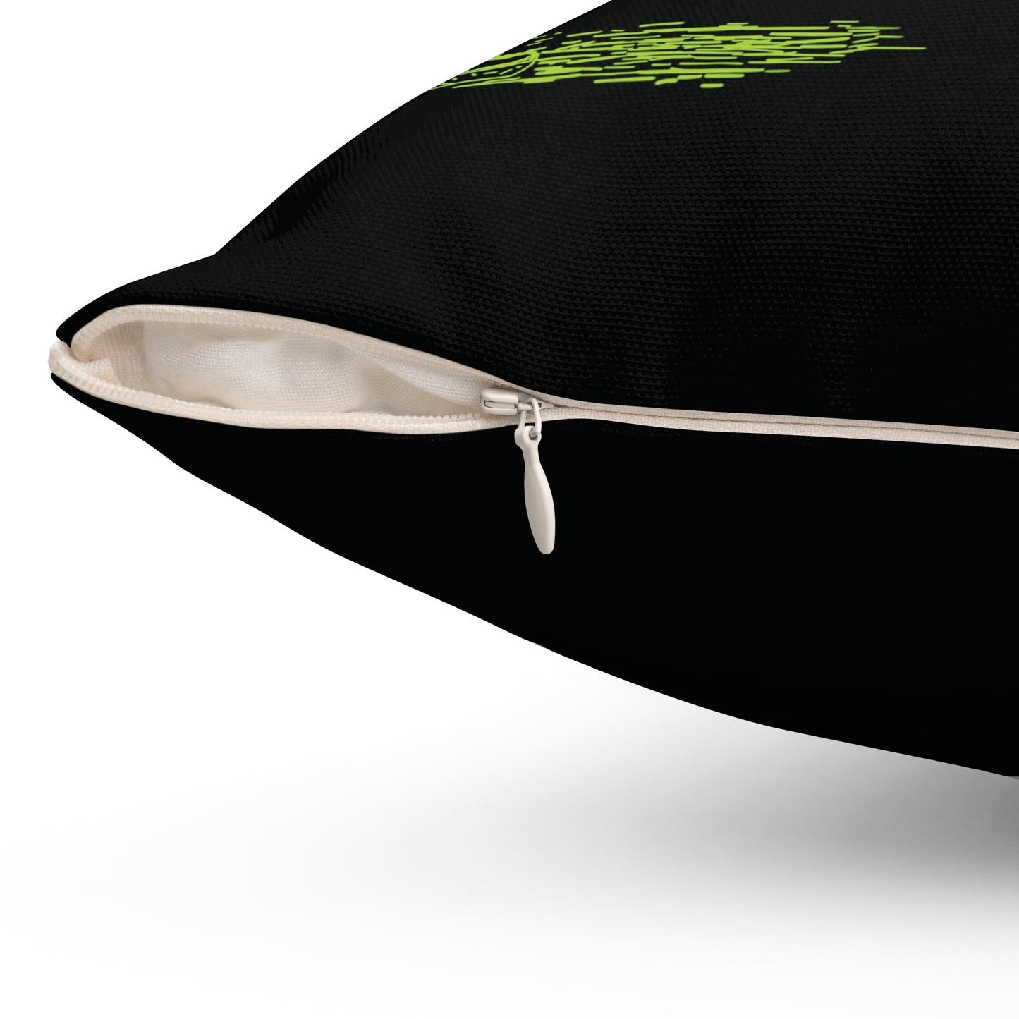 Unplugged & Unbound: Sitting Singer Skeleton Pillow