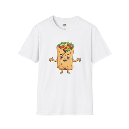The Rolling Dreamer – Burrito Landscape Graphic T-Shirt