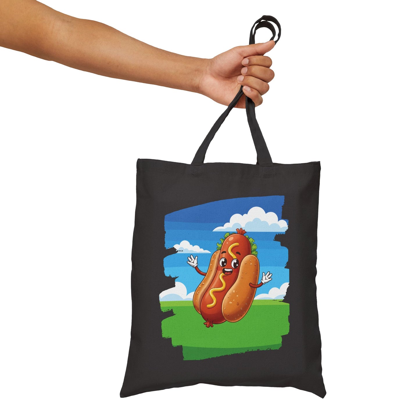 The Mustard Maestro – Classic Hotdog Hero Tote