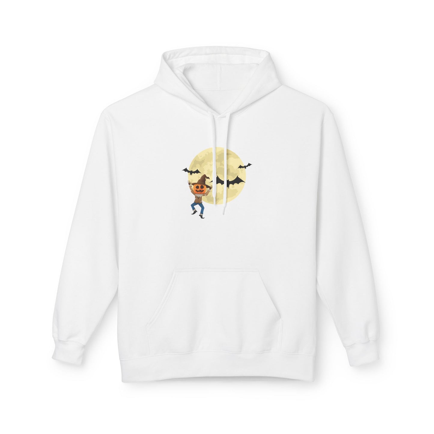 Unisex Midweight Softstyle Fleece Hoodie - Halloween bats