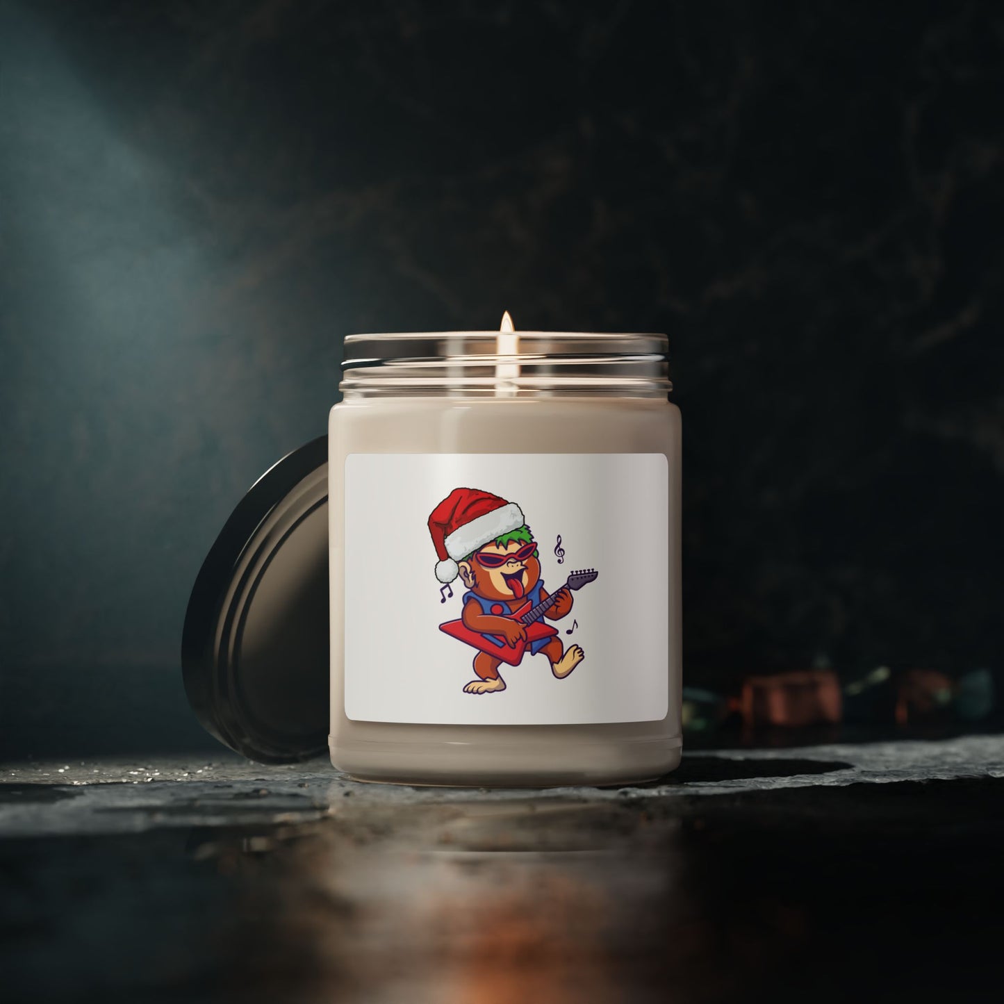 Bring the Holiday Cheer Home: The Rockin' Monkey Christmas Candle