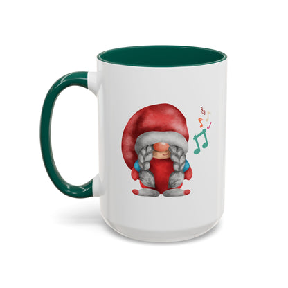 Cute Gnome Mug - Red & White - Perfect Holiday Gift idea