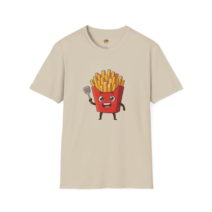 The Boardwalk Hustle – Golden French Fries Graphic Tee