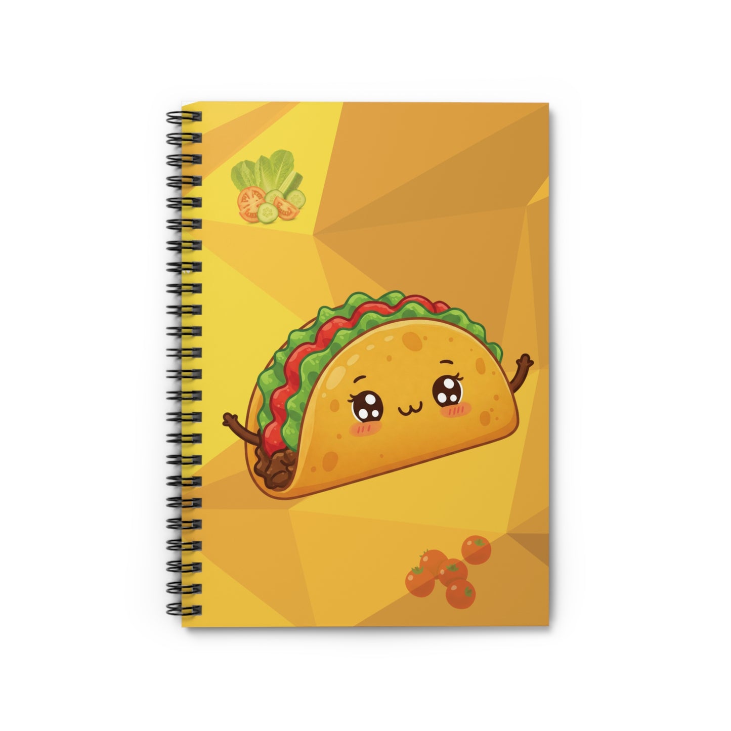 Taco Spiral Notebook | Bold Graphic Foodie Stationery