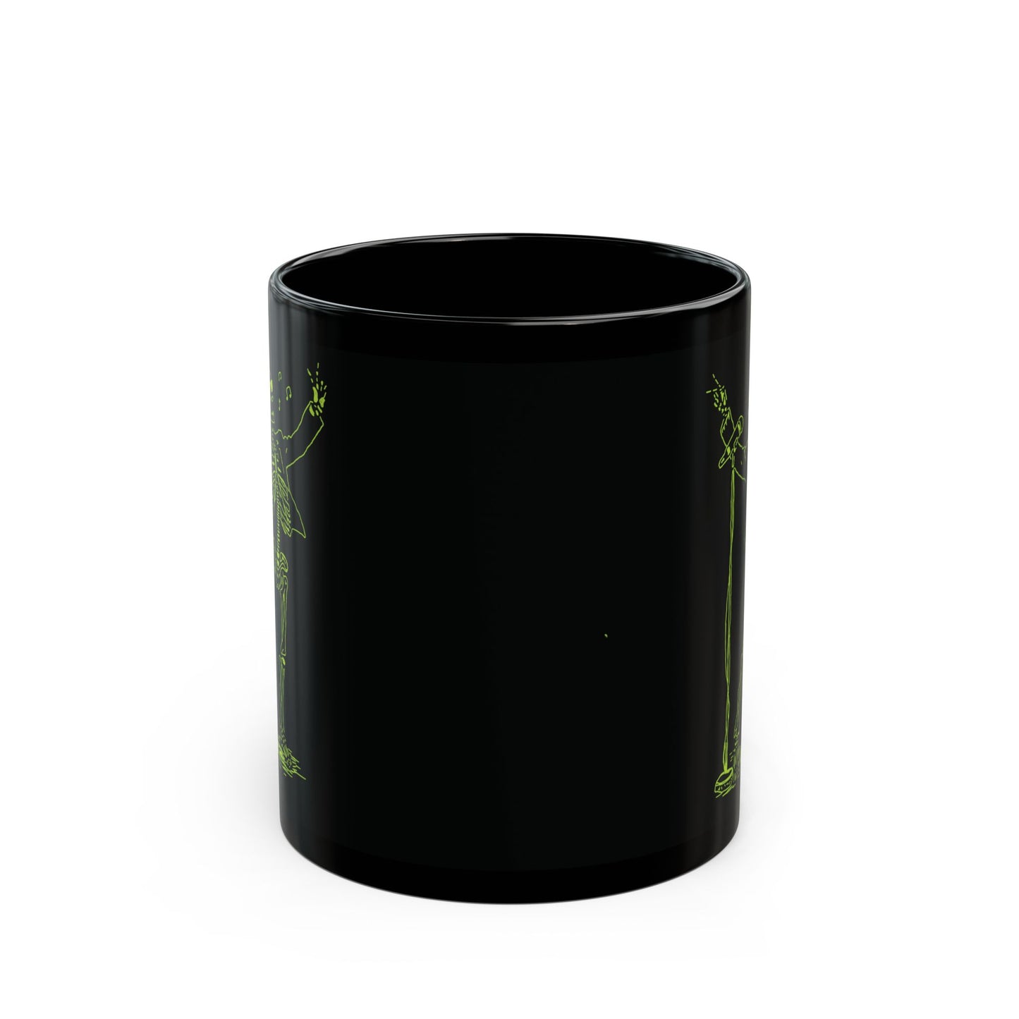 Skeleton Singer Fluo Mug | The Voice of Rock