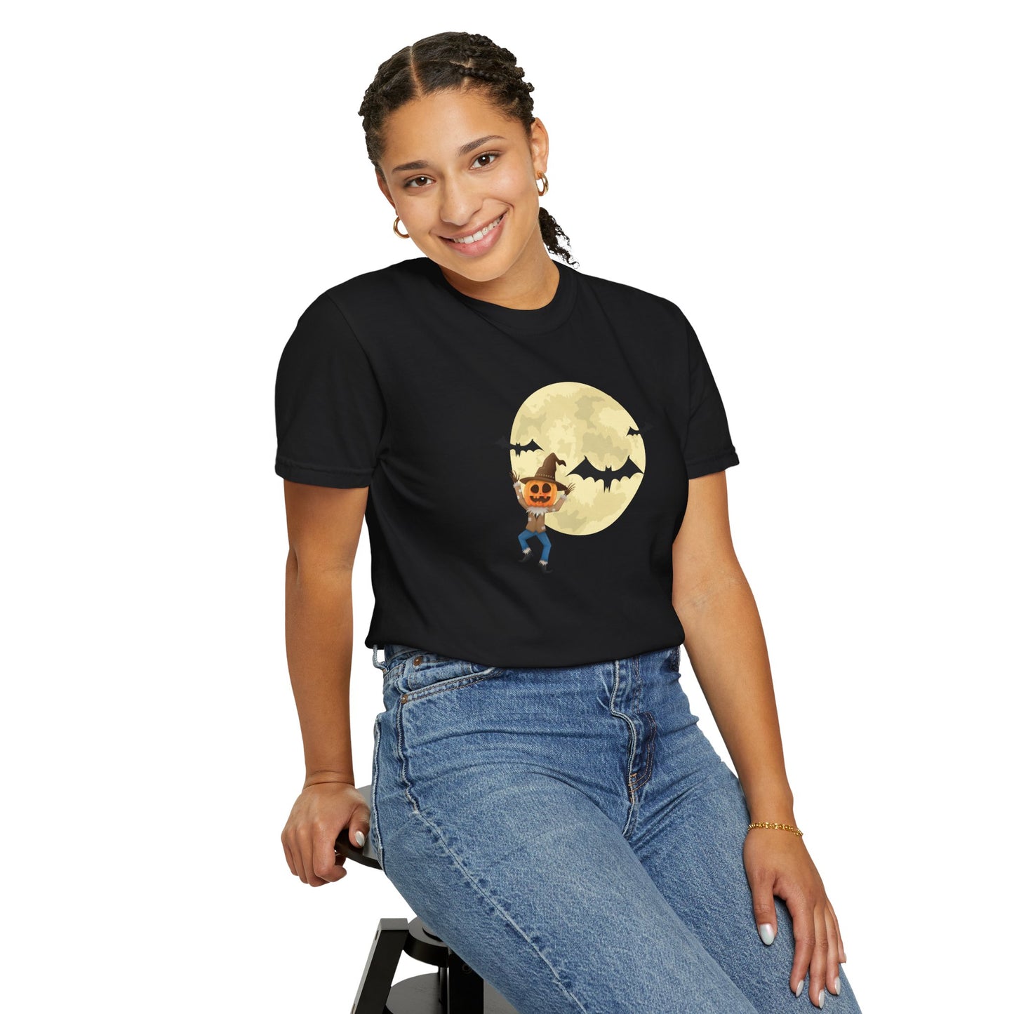 Halloween and Bats Unisex T-Shirt | Spooky Web Tee