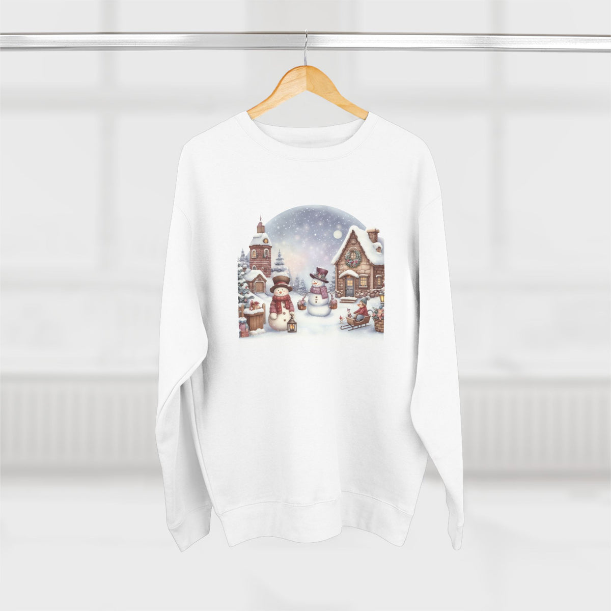 Copy of Copy of Copy of Copy of Copy of Copy of Unisex Crewneck Sweatshirt - snowman design