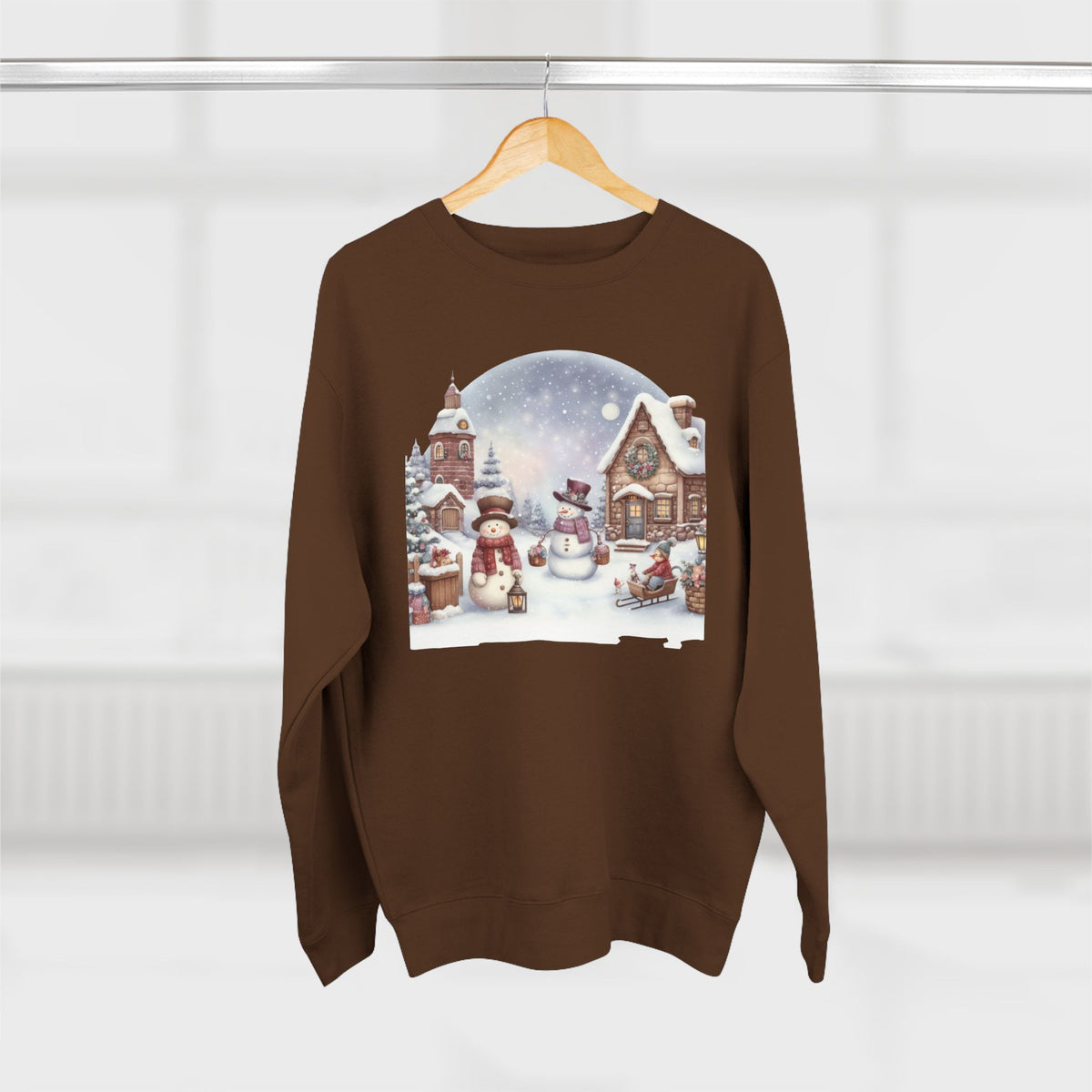 Unisex Crewneck Sweatshirt - snowman design