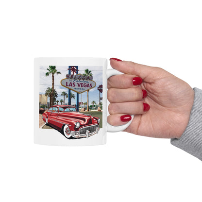 Buick 1950s Vintage Car Mug - Iconic American Classic Coffee Cup