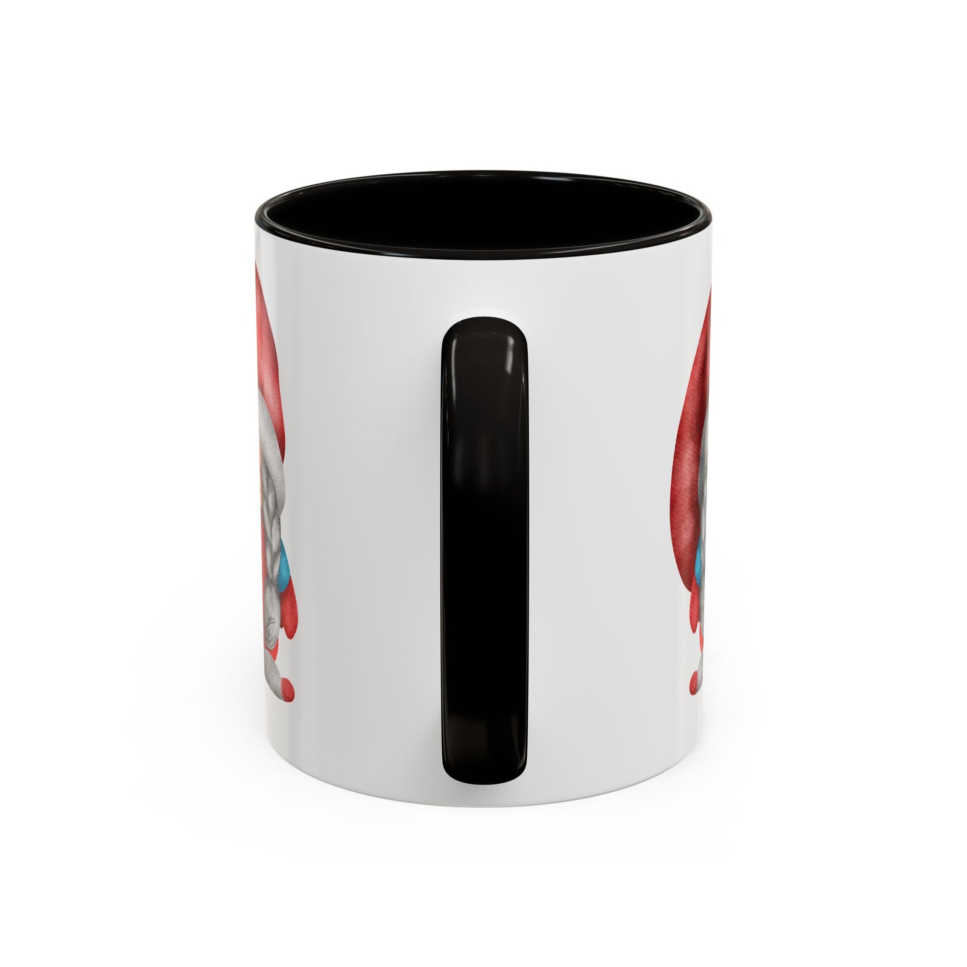 Cheerful Red Gnome with Braids Mug - Sip Your Sweet Melody | Ceramic Coffee & Tea Cup (11oz/15oz)