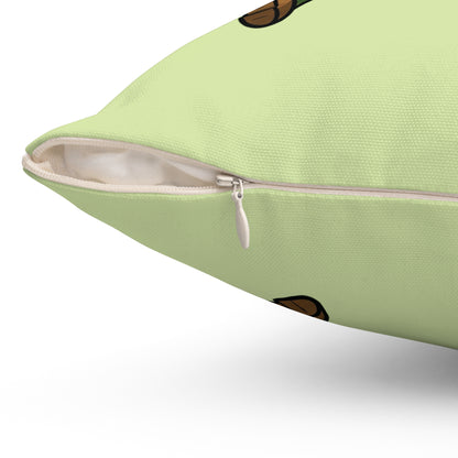 Jumping Cactus throw pillow