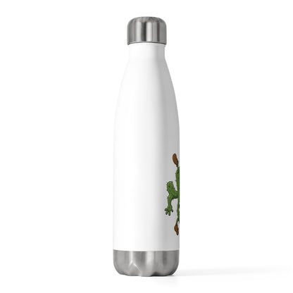 Shocked Cactus Mania Water Bottle - Fun & Eco-Friendly Stainless Steel 20oz