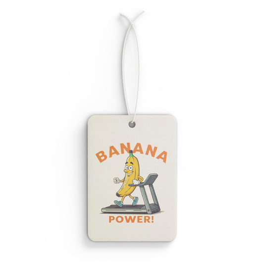 Funny Banana Power Car Air Freshener - Long Lasting Scent