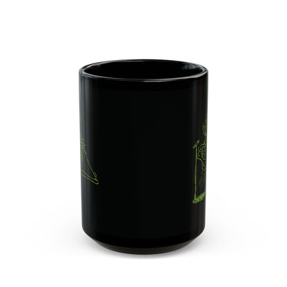 Skeleton Singer Interview Mug | Fluorescent Rock Gift