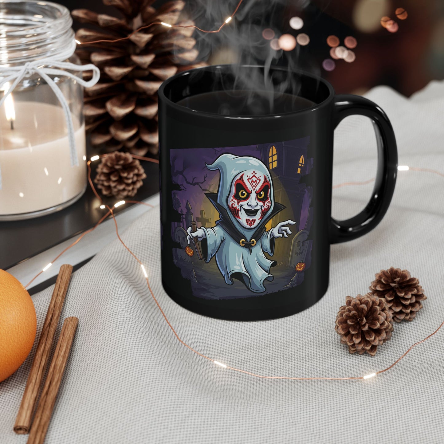 Copy of ciak halloween Mug | The Violin of Mystery