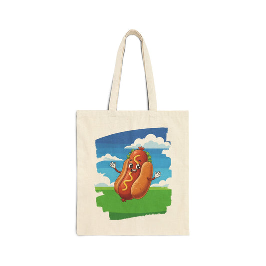 The Mustard Maestro – Classic Hotdog Hero Tote