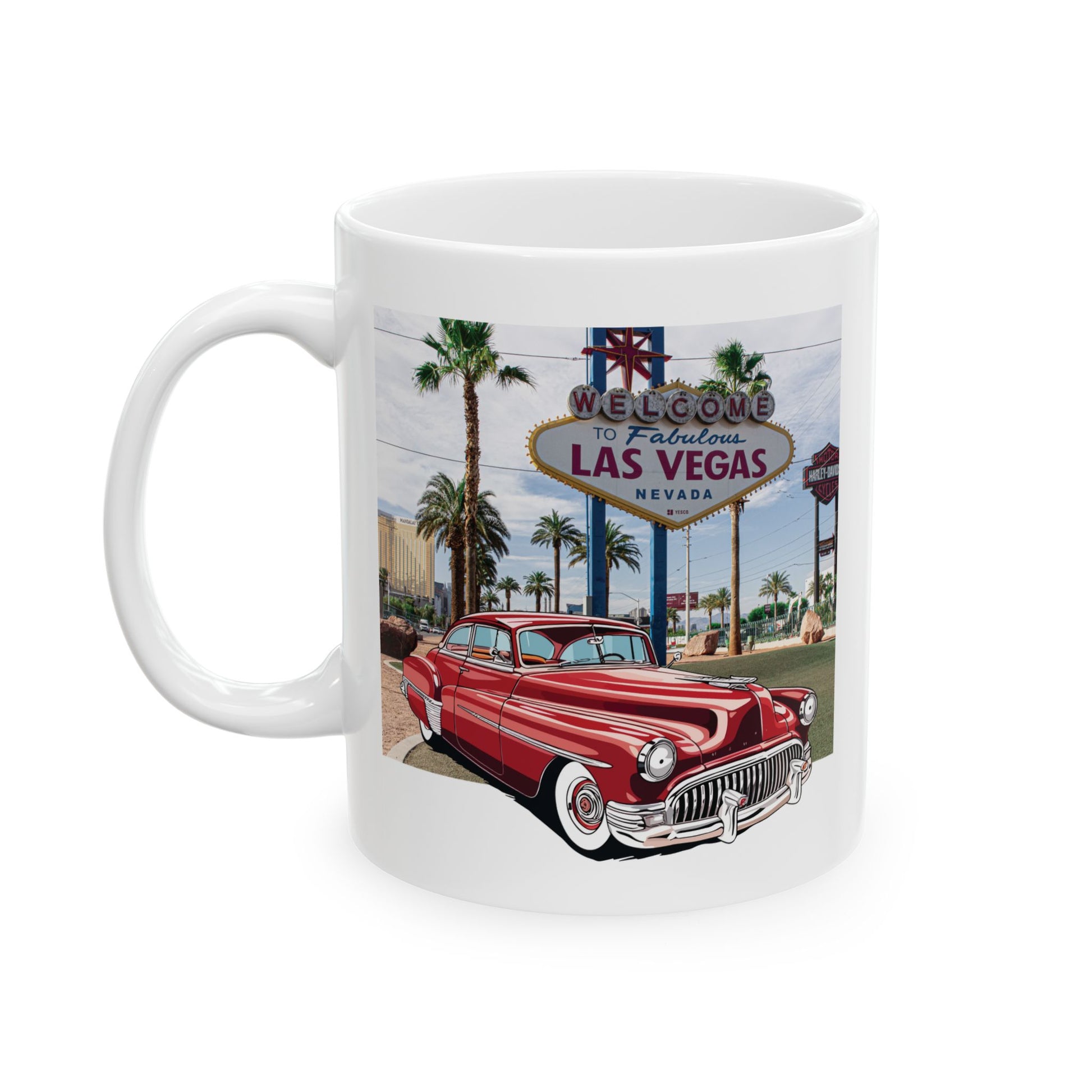 Buick 1950s Vintage Car Mug - Iconic American Classic Coffee Cup