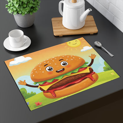 Solar Sizzle, The Smiling Burger Placemat