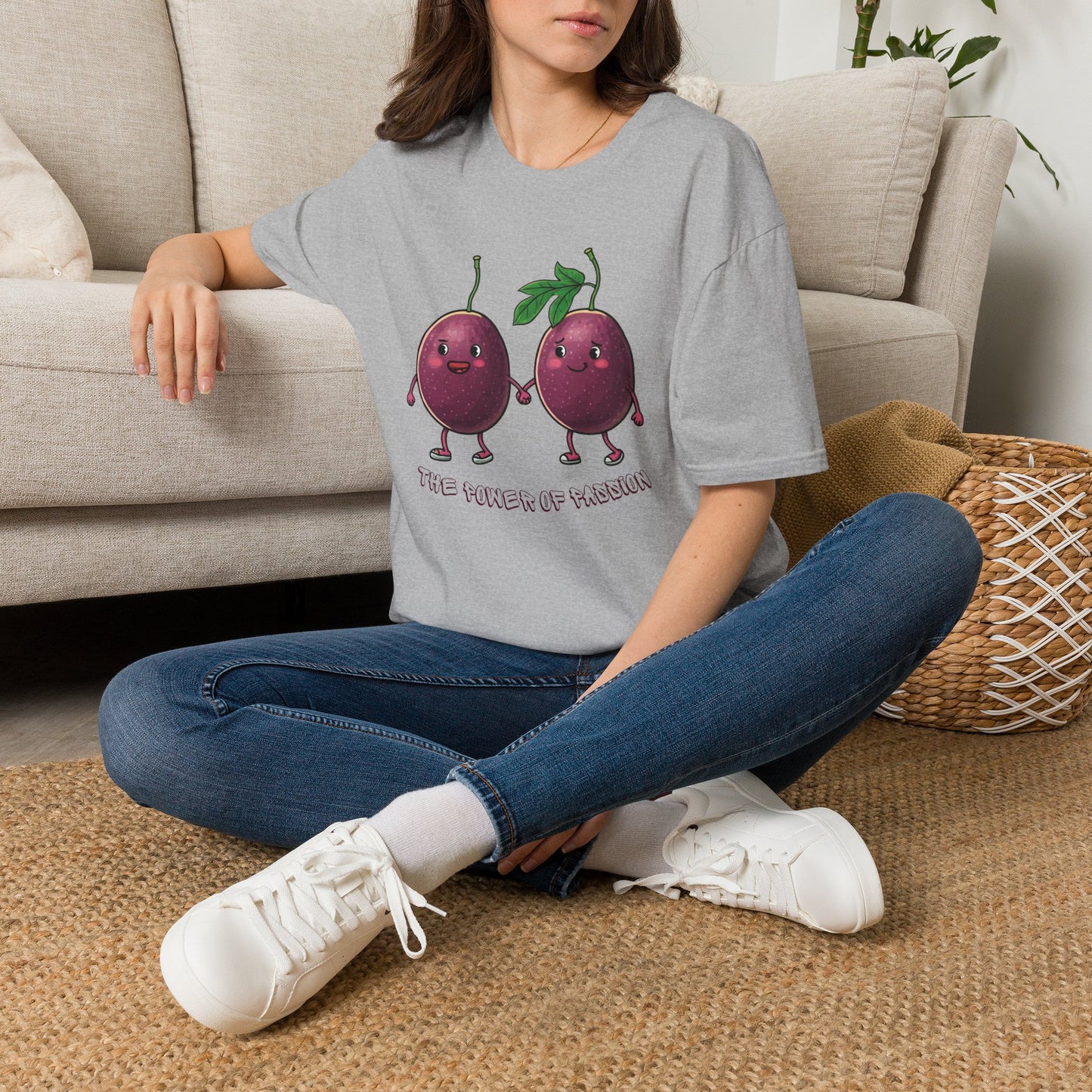 Power of Passion t-shirt: Funny Passion Fruit Love Tee