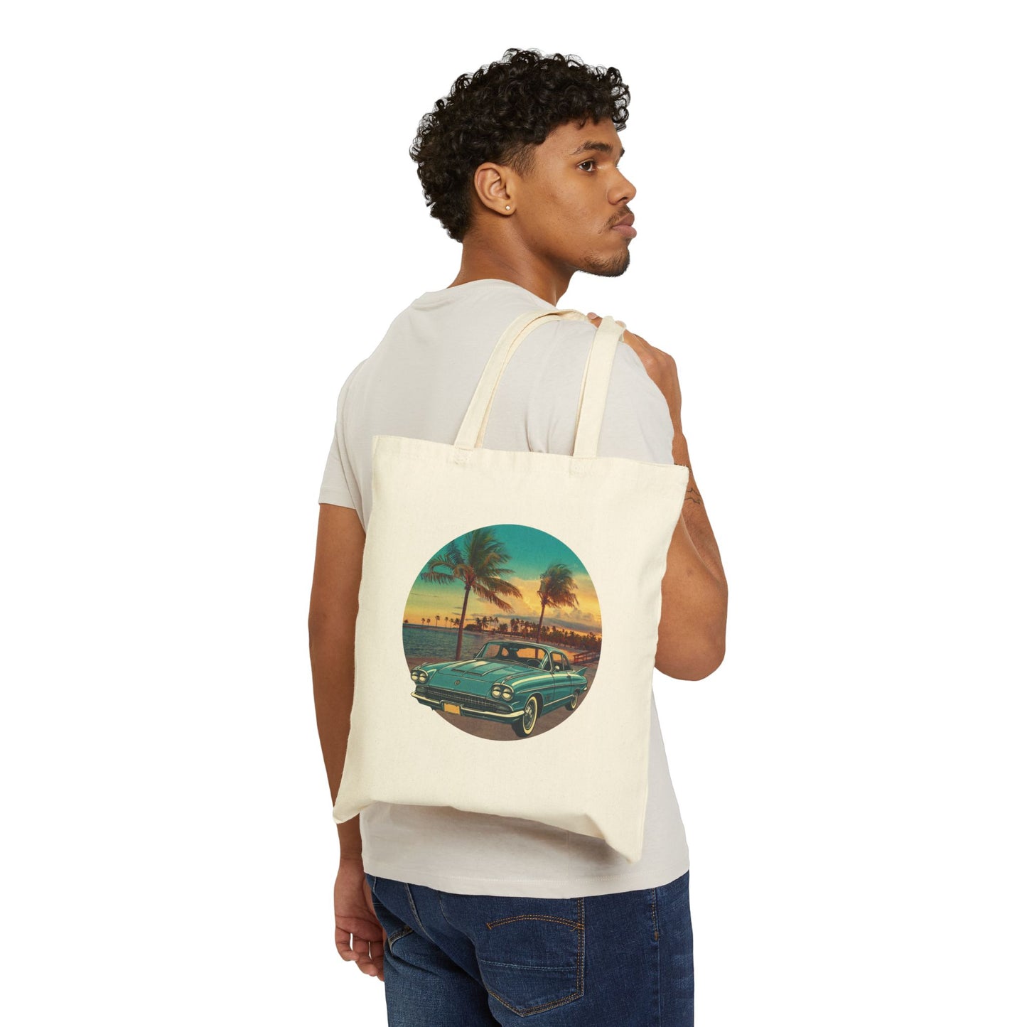 1950s Cadillac Eldorado Brougham Luxury Tote Bag - Premium Vintage Car Collection