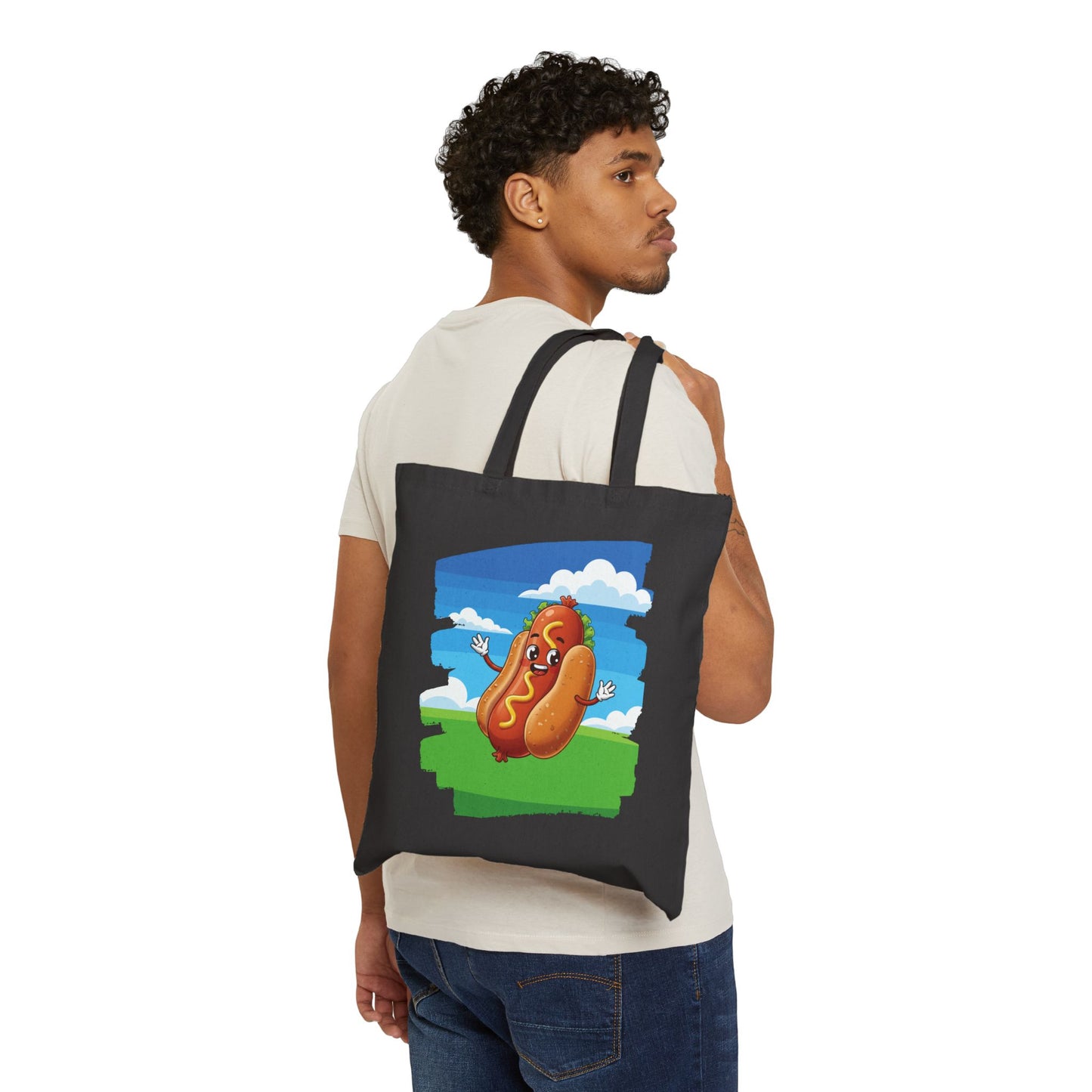 The Mustard Maestro – Classic Hotdog Hero Tote