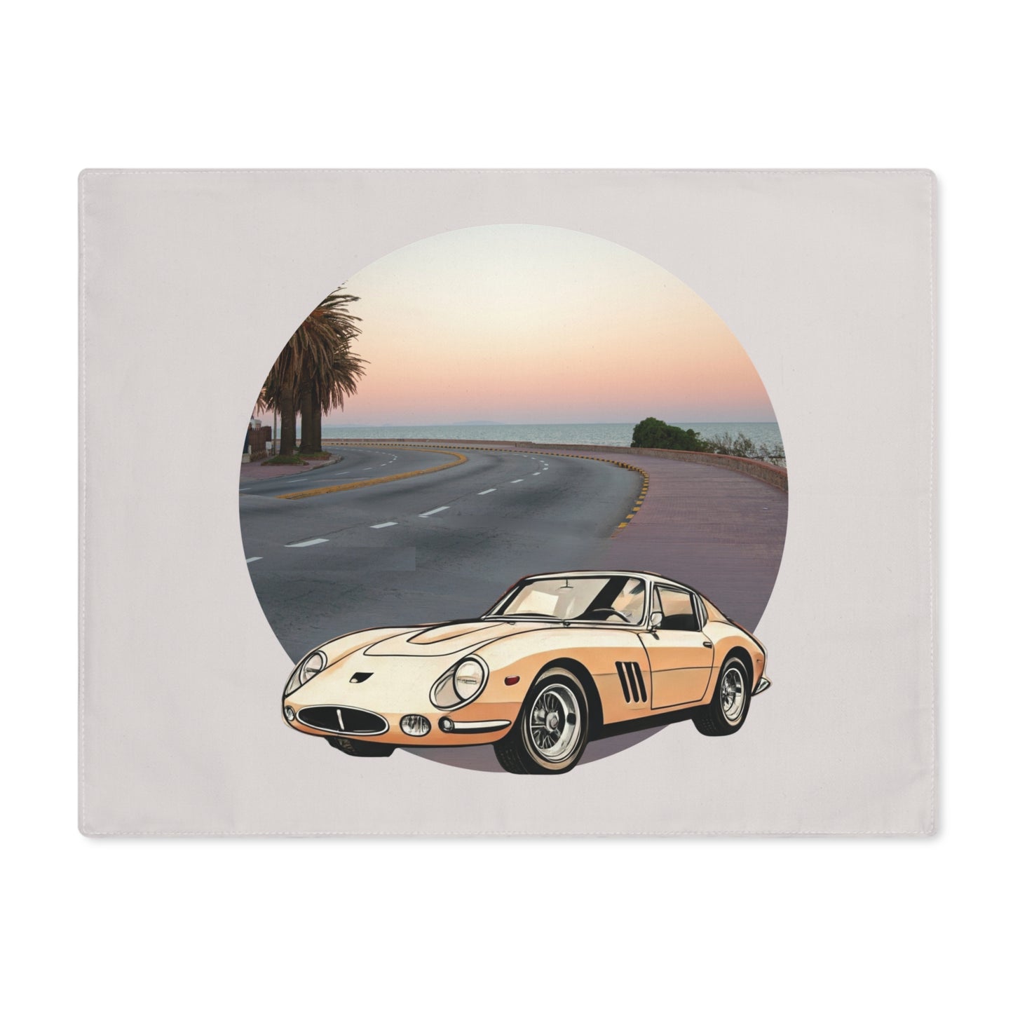 The Midnight Run: Ferrari 275 GTB Coastal Placemat