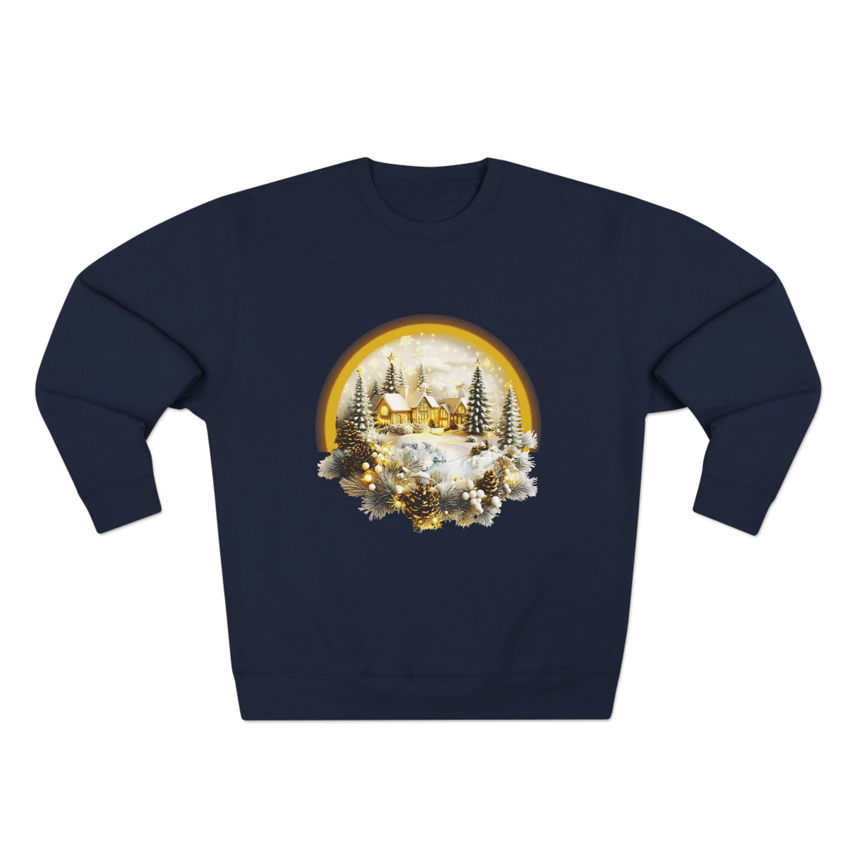 Copy of Unisex Crewneck Sweatshirt - snowman design