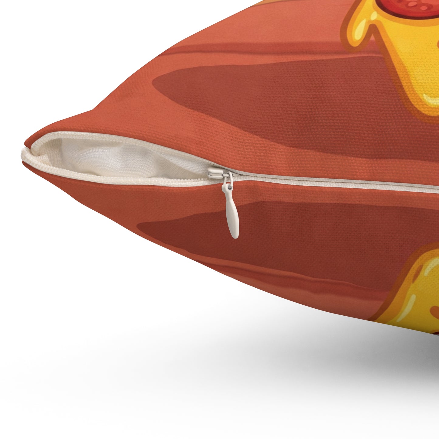 The Cheesy Charmer – Happy Pizza Slice Pillow
