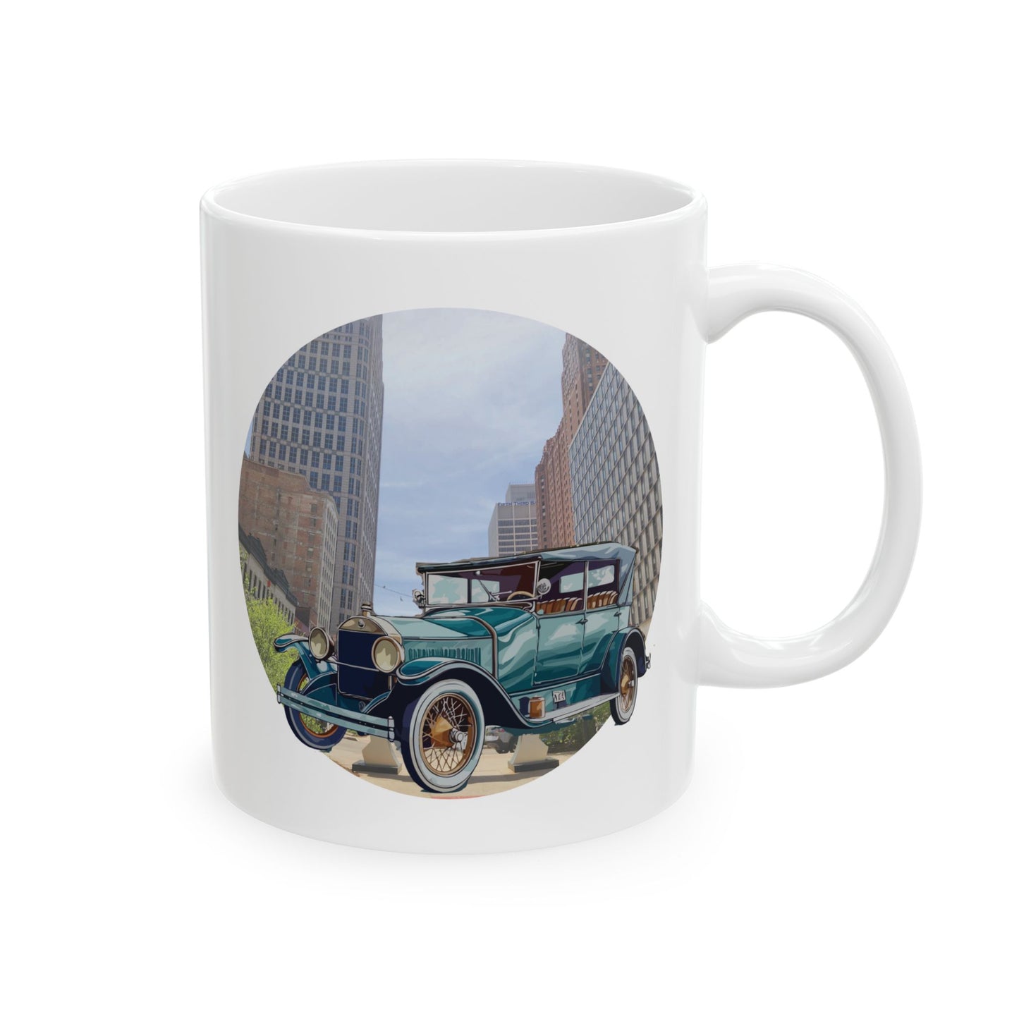 1920s Buick Doctor’s Coupe Mug - Antique Automotive Art
