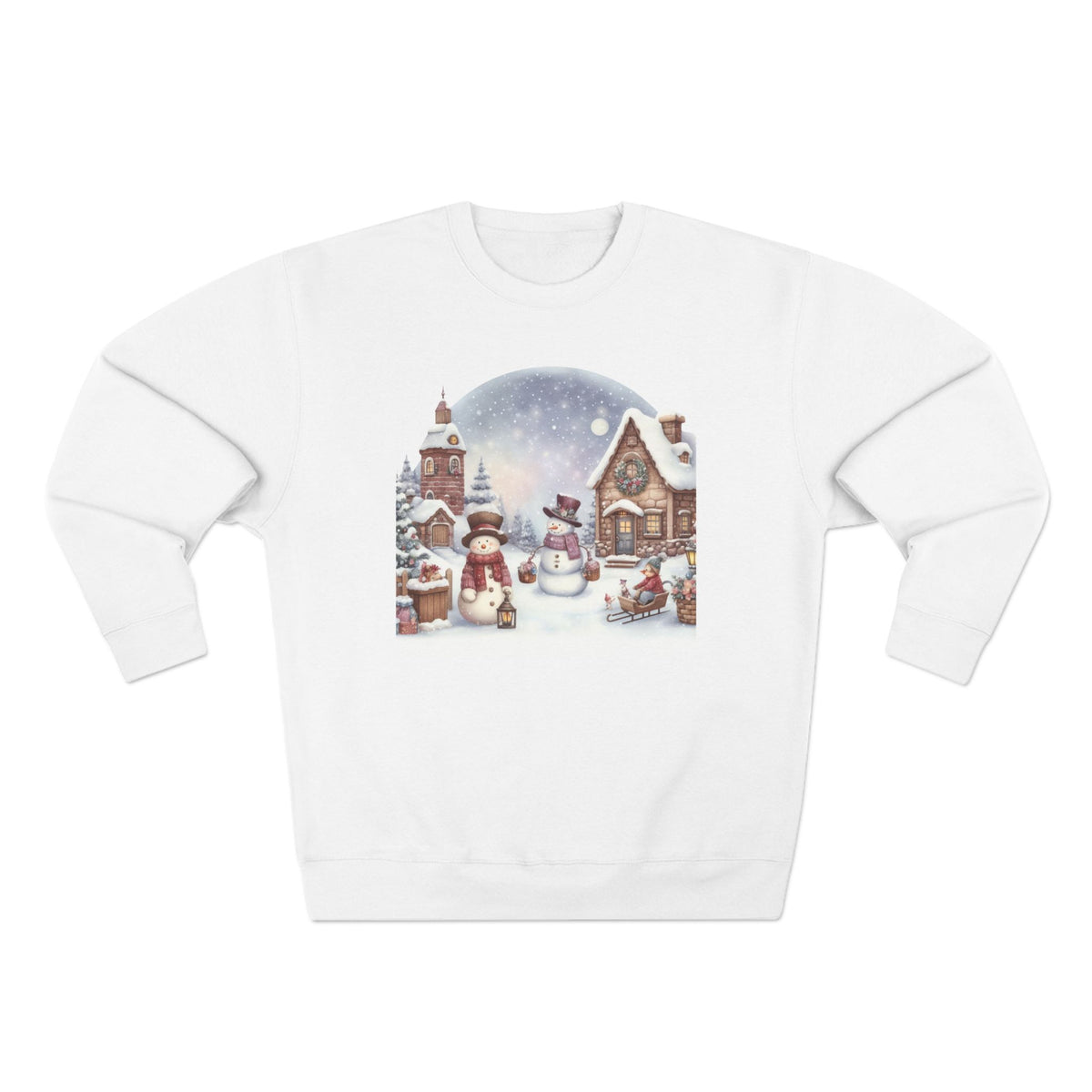 Unisex Crewneck Sweatshirt - snowman design