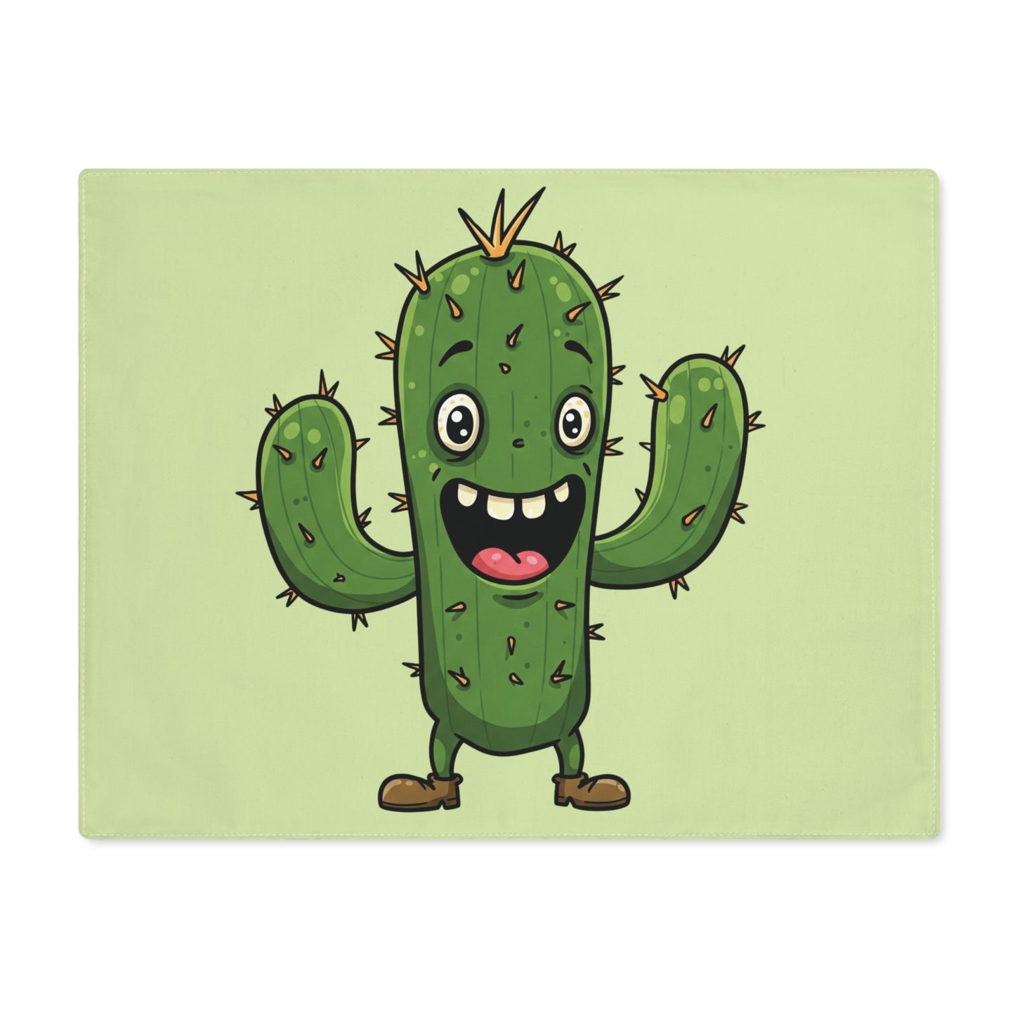 Desert Bloom: The Joyful Cactus Designer Placemat