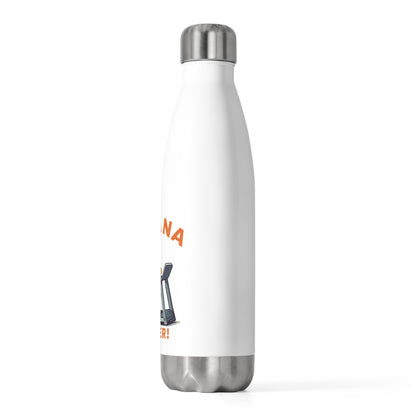 Banana Power Insulated Stainless Steel Bottle - Funny Gym & Sports Water Bottle