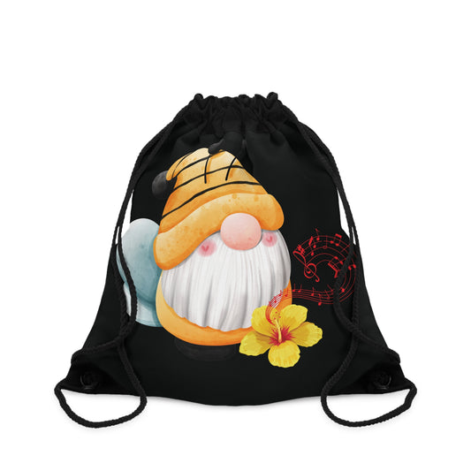 Bee Gnome Drawstring Bag: Sweet Style & Whimsical Charm One size