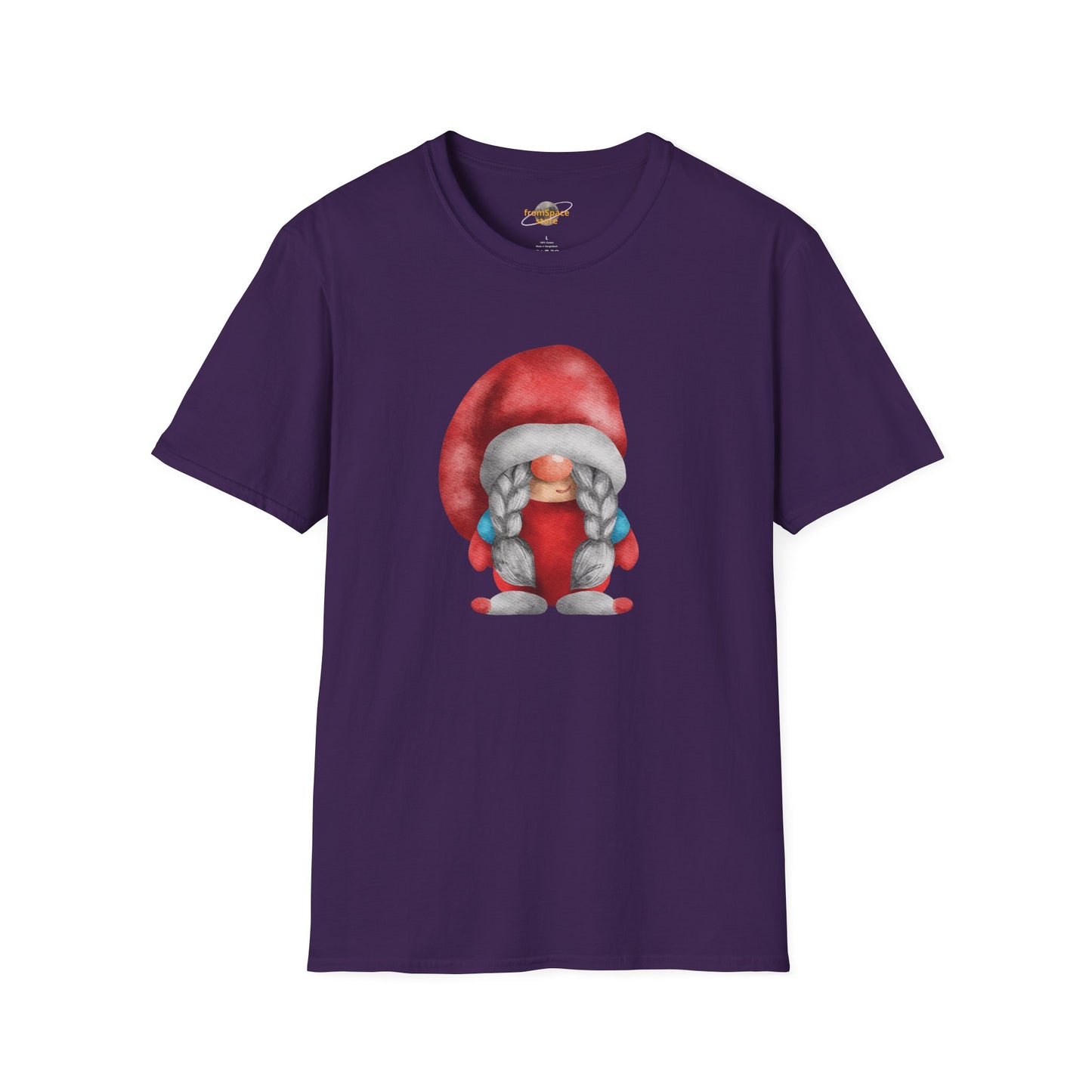 Cute Gnome T-shirt | Soft and Comfy Cotton Tee for Women | Perfect for Casual Wear | Unique Gift Idea | Gnome Lovers