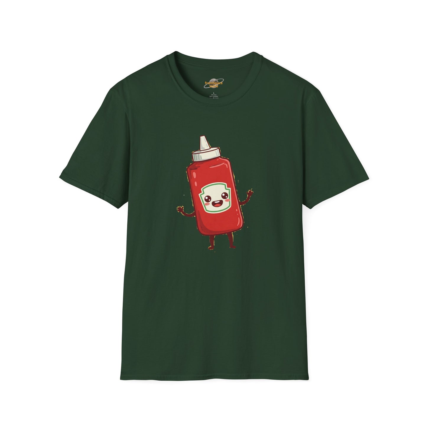 The Crimson Splash – Happy Ketchup Confetti Tee