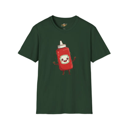 The Crimson Splash – Happy Ketchup Confetti Tee