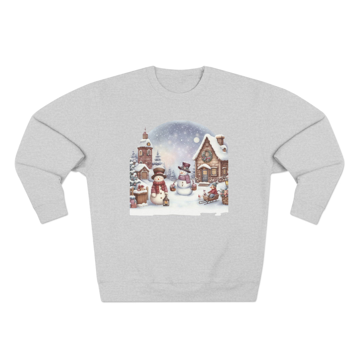 Unisex Crewneck Sweatshirt - snowman design
